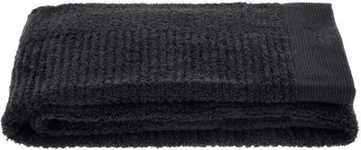Produktbild von Zone Denmark Badehandtuch Classic, Duschtuch, Badetuch, Strandtuch, Handtuch, Black, 140 x 70 cm, 330491