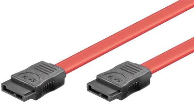 Produktbild von Goobay HDD S-ATA Kabel 1.5 GBits / 3 GBits, SATA L-Typ Stecker > SATA L-Typ Stecker