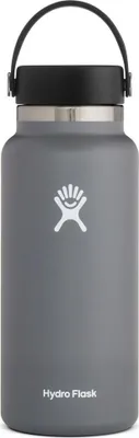 Zdjęcie produktu dla Butelka do picia Hydro Flask Wide Mouth Flex Cap (946 ml) - Stone