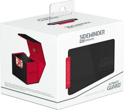 Produktbild von ULTIMATE GUARD Sidewinder 100+, Kartenhalter, Schwarz, Rot, 1 Stück(e)
