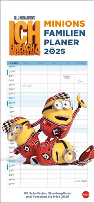 Produktbild von Minions Familienplaner 2025