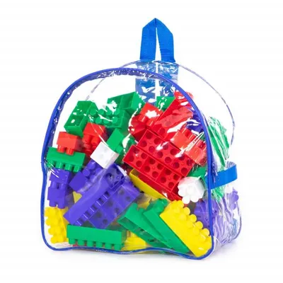 Obrázok produktu pre Polesie 3314 Obrie Kocky V Batohu 100 Kusov