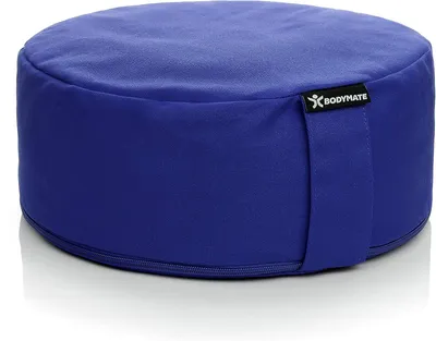 Produktbild von Meditationskissen 31 cm, Buchweizenschalen, Baumwollbezug, waschbar, für Yoga