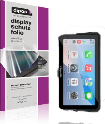 Produktbild von 2x Schutzfolie für Carpuride W602S Pro klar Displayschutzfolie Folie Display Schutz dipos