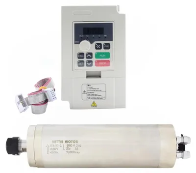 Immagine prodotto di Motore a mandrino, impermeabile, ad alta precisione, con VFD, 220 V
