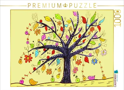 Produktbild von CALVENDO Puzzle Fantasiebaum | 1000 Teile Lege-Größe 64x48cm Foto-Puzzle für glückliche Stunden