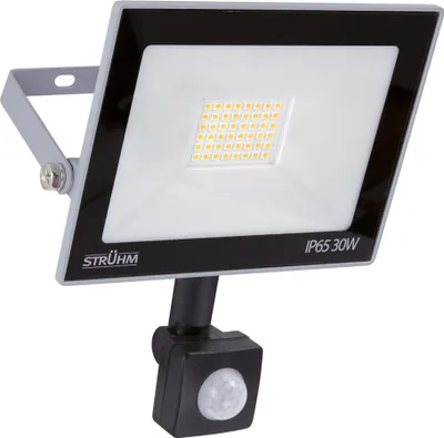 Produktbild von LED Flutlicht mit Bewegungsmelder KROMA S 30W 4200K IP65 grau