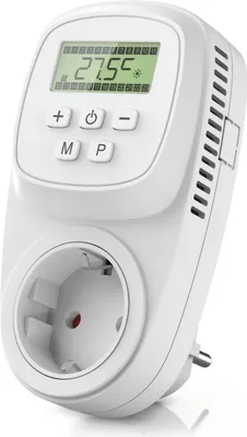 Produktbild von BEARWARE Steckdosen Thermostat digital programmierbar Temperaturregelung 5° - 35°C