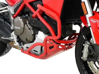 Obrázek produktu pro Ochranný kryt motoru ZIEGER kompatibilní s Ducati Multistrada 1200 červený
