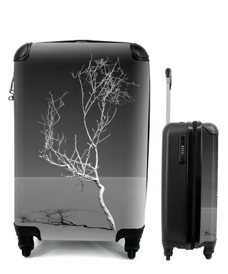 Produktbild von MuchoWow® Koffer Handgepäck Trolley Rollkoffer Kleine Reisekoffer mit 4 Rollen - Kunst der Natur - Cabin Size < 55x40x23 cm & 55x40x20 cm - Fotokoffer - Kabinenkoffer - Boardgepäck - Reise-Box - Reisekoffer - Reisegepäck - Koffer mit Bild - Trolley für Kinder