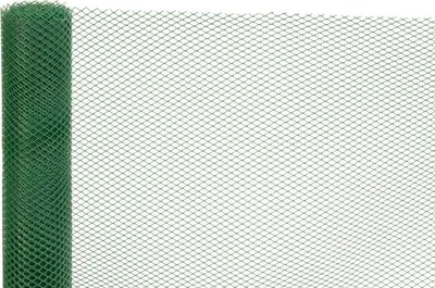 Obrázek produktu pro Pletivo ECONOMY 3, 1000/10x10 mm, šesťuholníkový vzor, 300g/m2, zelené, celoplastové, bal. 05 m