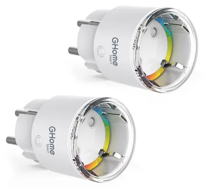 Immagine prodotto di Presa intelligente Wi-Fi con misurazione consumi - 10 A - 2500 W - Per esterni