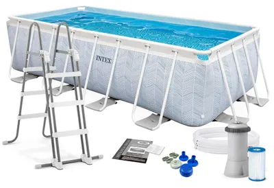 Produktbild von Rahmen-Gartenpool 400 x 200 x 100 cm 4-in-1 INTEX 26780
