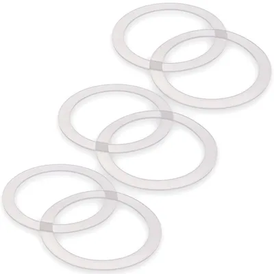 Obrázek produktu pro Sada 6 vyměnitelných silikonových těsnění, průměr 11 cm