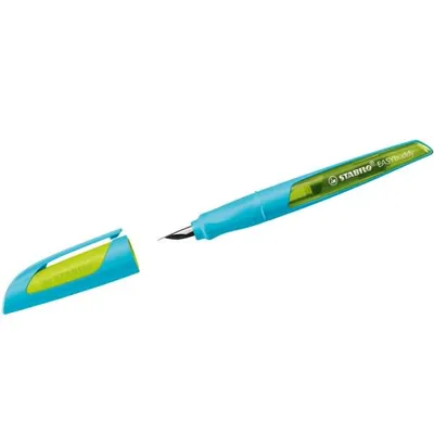 Produktbild von STABILO EASYbuddy - ergonomischer Füller - FRESH Edition - Feder A - hellblau/limette