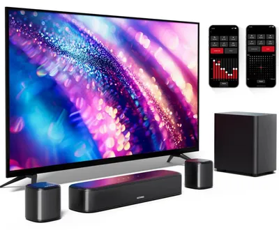 Immagine prodotto di Soundbar - Barre sonore - Barre sonore per TV - Soundbar con subwoofer - Altoparlante - 250W