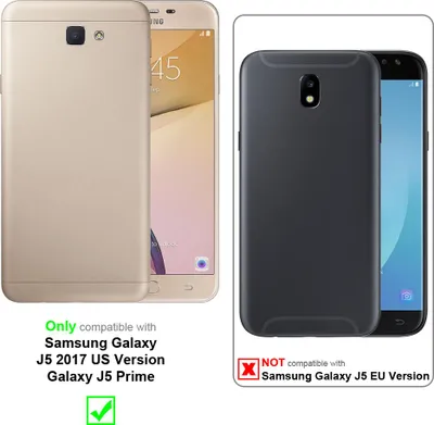 Produktbild von Cadorabo Hülle für Samsung Galaxy J5 2017 US Version Schutzhülle in Braun Handyhülle Book Tasche Case Etui Luxury