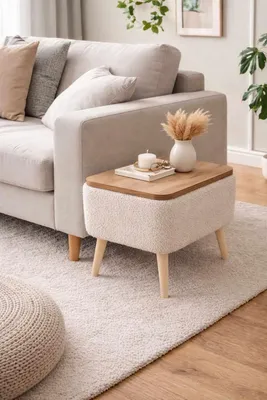 Produktbild von Skye Decor, Hochwertiger Beistelltisch (3 Teile) Sapphire Eiche, 100% Melamin | Modern