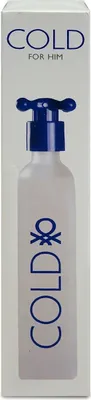 Produktbild von Benetton Cold for Men Eau de Toilette Spray, 3.3oz, 97.59 ml