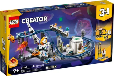 Produktbild von LEGO® Creator 3 in 1 31142 Weltraum-Achterbahn