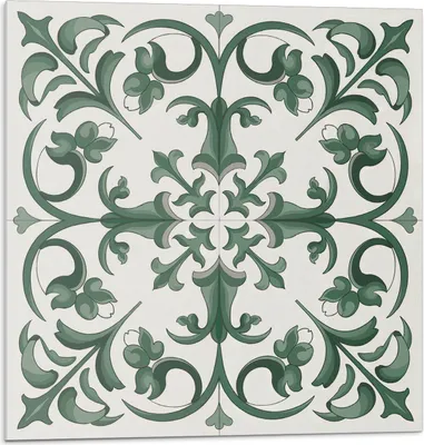 Produktbild von Pflanzenmuster Mit Blumenmotiv – Selbstklebende Fliesen – Wandverkleidung – Wandpaneel – PVC Fliesen – Vinylflisen – PCV Flisen – Selbstklebend – Wanddeko – 20 Stück 20 x 20 cm