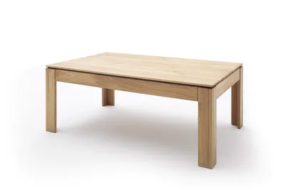 Produktbild von Couchtisch Eiche Bianco massiv 115 x 75 cm eiche bianco massiv geölt