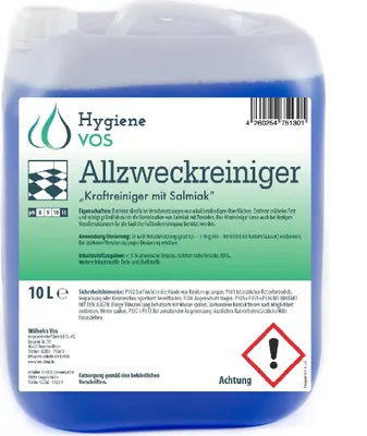 Produktbild von Hygiene Vos Allzweckreiniger mit Salmiak 10 Liter