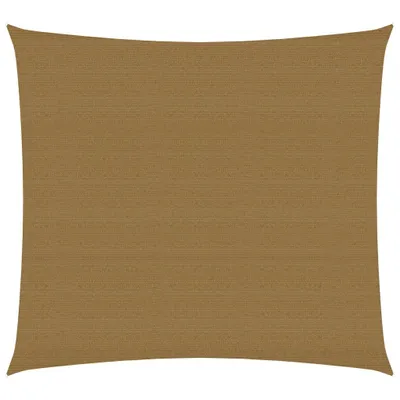Image de Voile d'ombrage 160 g/m² Taupe 3,6x3,6 m PEHD