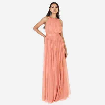 Produktbild von Anaya with Love Damen Ladies Maxi Dress for Women Halter Neck Long Sleeveless wi