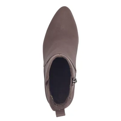Produktbild von MARCO TOZZI Damen Stiefelette Ankle Boot spitz Blockabsatz 2-25095-41, Größe:38 EU, Farbe:Braun