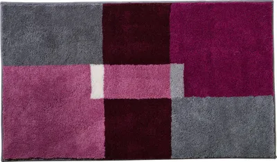 Produktbild von Erwin Müller Badematte Zagori" violett 80x140 cm"