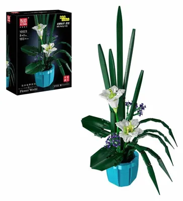 Produktbild von 10023 -Feen Lilie (Mould King) Klemmbausteine