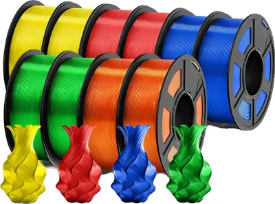 Obrázek produktu pro filament pro 3D tiskárny, průměr 1,75 mm, ekologický materiál, PLA PLUS-10TP MIX04
