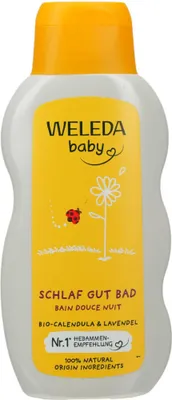 Produktbild von Weleda Calendula Schlaf Gut Bad 200ml, 200 ml, 1 Stück(e)