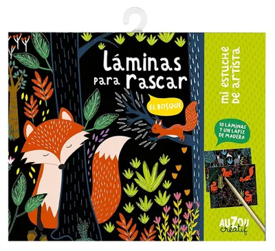 Koffer Art Laminen Racar Bosque, 50 Blatt