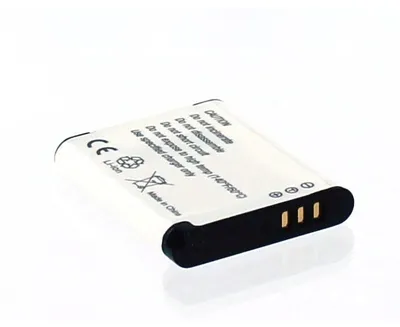 Produktbild von Akku für Panasonic LUMIX DMC-LF1W Li-Ion 3,7 Volt 600 mAh schwarz.