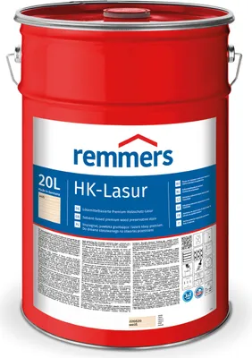 Produktbild von Remmers HK-Lasur 3in1 weiß (RC-990) 20 l, Holzlasur aussen