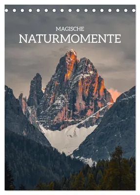Produktbild von Magische Naturmomente (Tischkalender 2027 DIN A5 hoch), CALVENDO Monatskalender