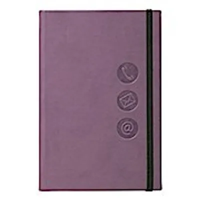 Produktbild von Adressbuch Trend A5 21tlg. 84 Seiten Farbe Lila 1 Stück
