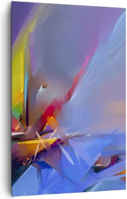 Produktbild von Bild auf Leinwand - Leinwandbild - Einteilig - Abstraktion modern - 80x120cm - Wand Bild - Wanddeko - Wandbilder - Leinwanddruck - Wanddekoration - Leinwand bilder - Wandbild - PA80x120-4030