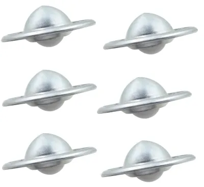 Immagine prodotto di Rotelle per mobili con cuscinetti in nylon, set da 6