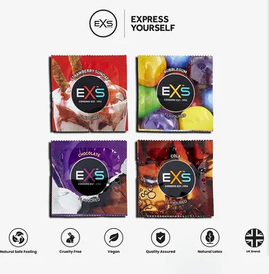 Produktbild von EXS - Mixed Flavours Retail Pack - 48 Stück