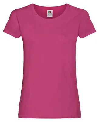 Obrázok produktu pre Fruit of the Loom – dámske tričko „Original“ FK2453 (M) (fuchsiová)