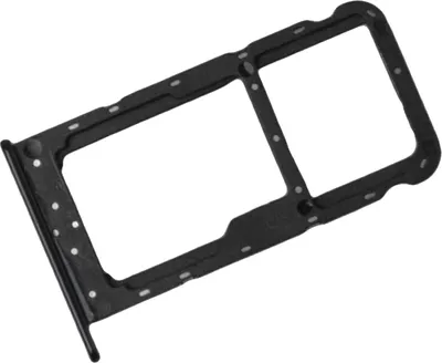 Produktbild von Für Honor 9 Lite Sim Karten Halter Schwarz