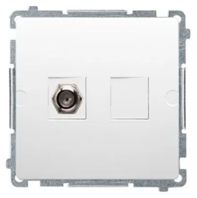 Produktbild von Kontakt-Simon BMAF1.01/11, Weiß, Kunststoff, IP20, 75 mm, 43 mm, 75 mm
