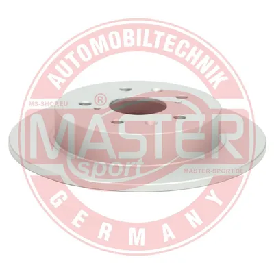 Produktbild von 2x MASTER-SPORT Bremsscheibe 24010901601-PCS-MS hinten 43 1mm 169mm 278mm