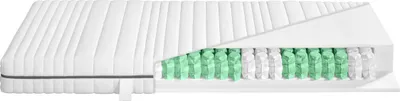 Produktbild von Taschenfedernkernmatratze Badenia Trendline® Nightlife Silber, 140x200 cm, H3