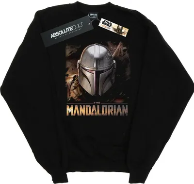Produktbild von Star Wars - "The Mandalorian" Sweatshirt für Damen BI38692 (XL) (Schwarz)