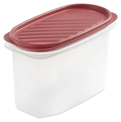 Aufbewahrungsbox 2 l, BPA-frei, stapelbar, spülmaschinengeeignet, rot