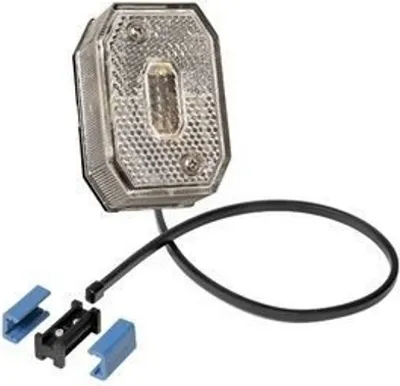 Obrázok produktu pre 1 x Aspöck Flexipoint 1 biely s 0,5 m DC káblom + DC konektor - 31-6509-027